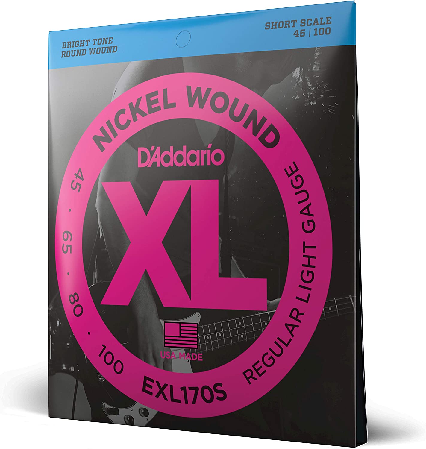 D'Addario XL Nickel Wound Bass Strings