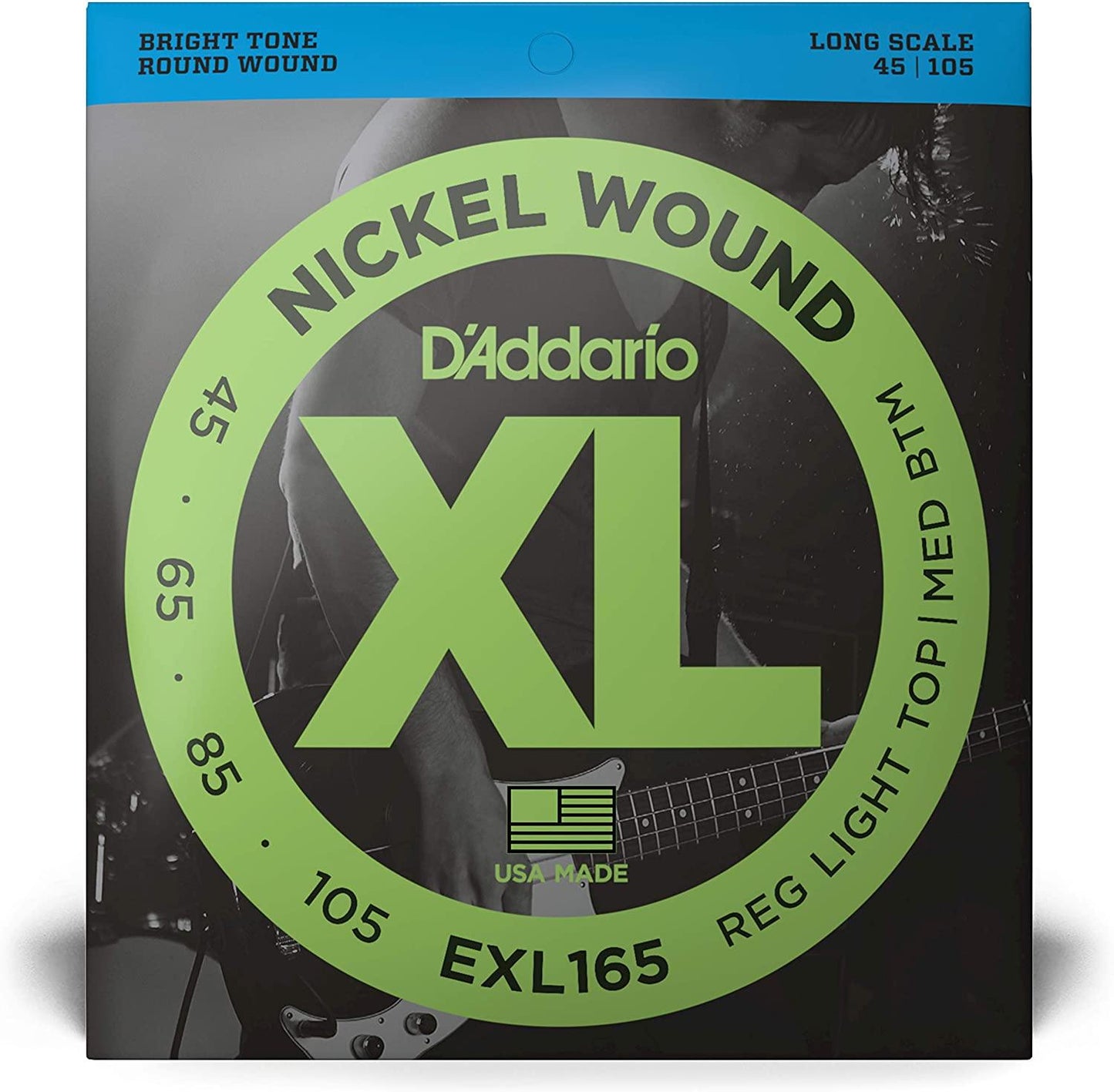 D'Addario XL Nickel Wound Bass Strings LONG SCALE - Rockit Music Canada