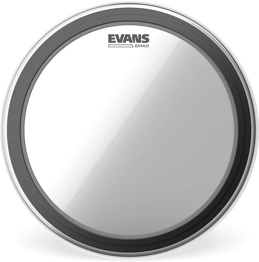 Evans EMAD Batter Clear Bass Drum Head - Rockit Music Canada