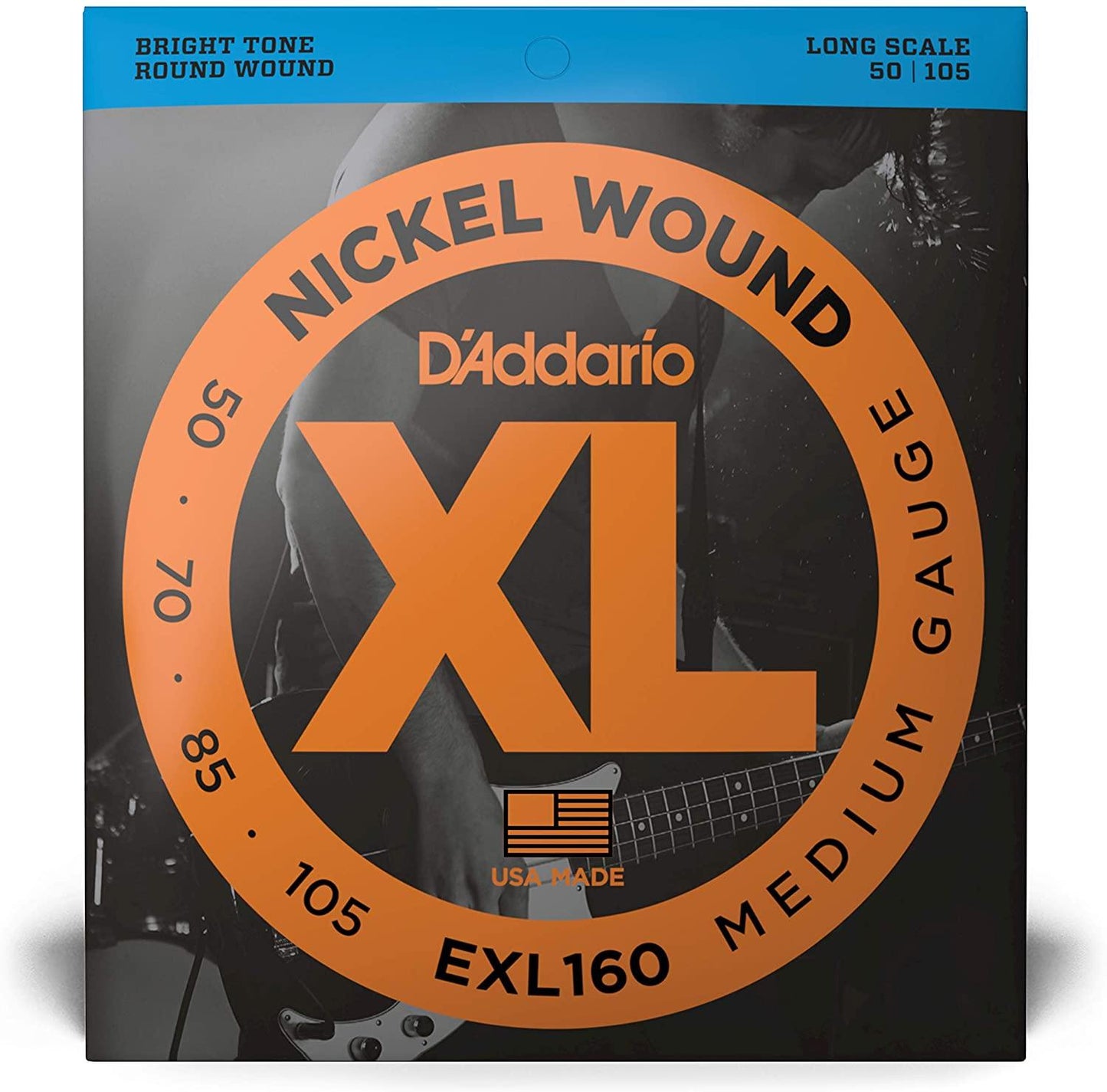 D'Addario XL Nickel Wound Bass Strings LONG SCALE - Rockit Music Canada