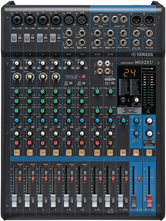 Yamaha MG12XU 12-Channel Mixer