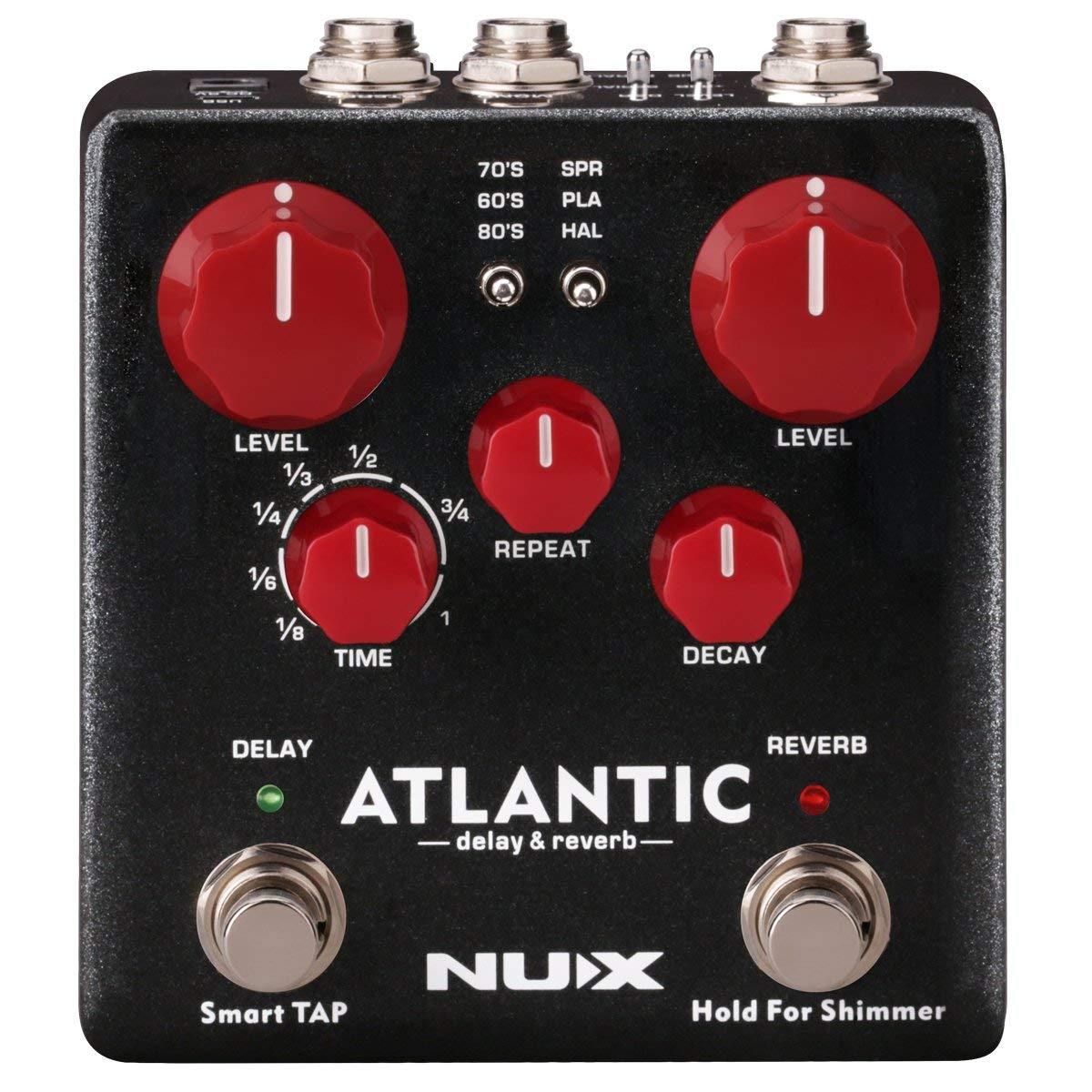 NUX - Multi Delay and Reverb Effect Pedal ATLANTIC-NUX - Rockit Music Canada