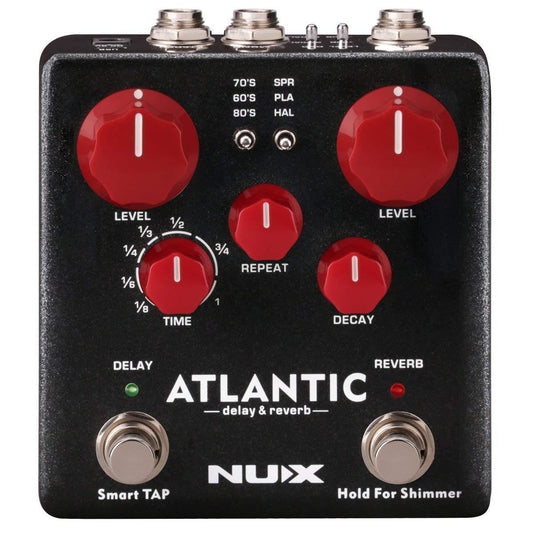 NUX - Multi Delay and Reverb Effect Pedal ATLANTIC-NUX - Rockit Music Canada