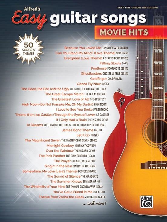 Alfred's Easy Ukulele Songs - Movie Hits Book - Rockit Music Canada