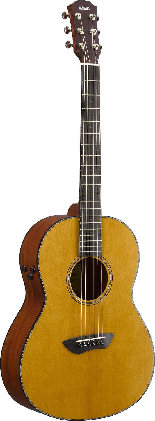Yamaha CSFTA VN Trans Acoustic Parlour Guitar