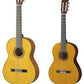 Size comparison between the Yamaha CS40 7/8 sized classical guitar and the CG142S Classical Guitar
