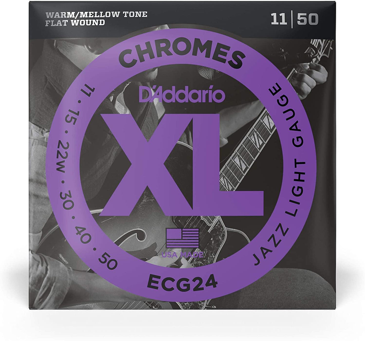 D'Addario Chromes Electric Flat Wound XL Strings - Rockit Music Canada