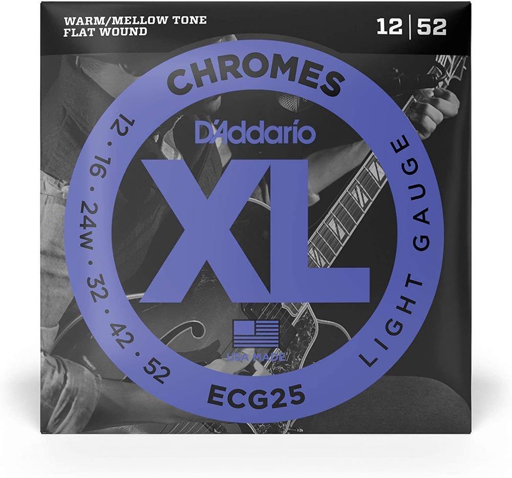 D'Addario Chromes Electric Flat Wound XL Strings - Rockit Music Canada