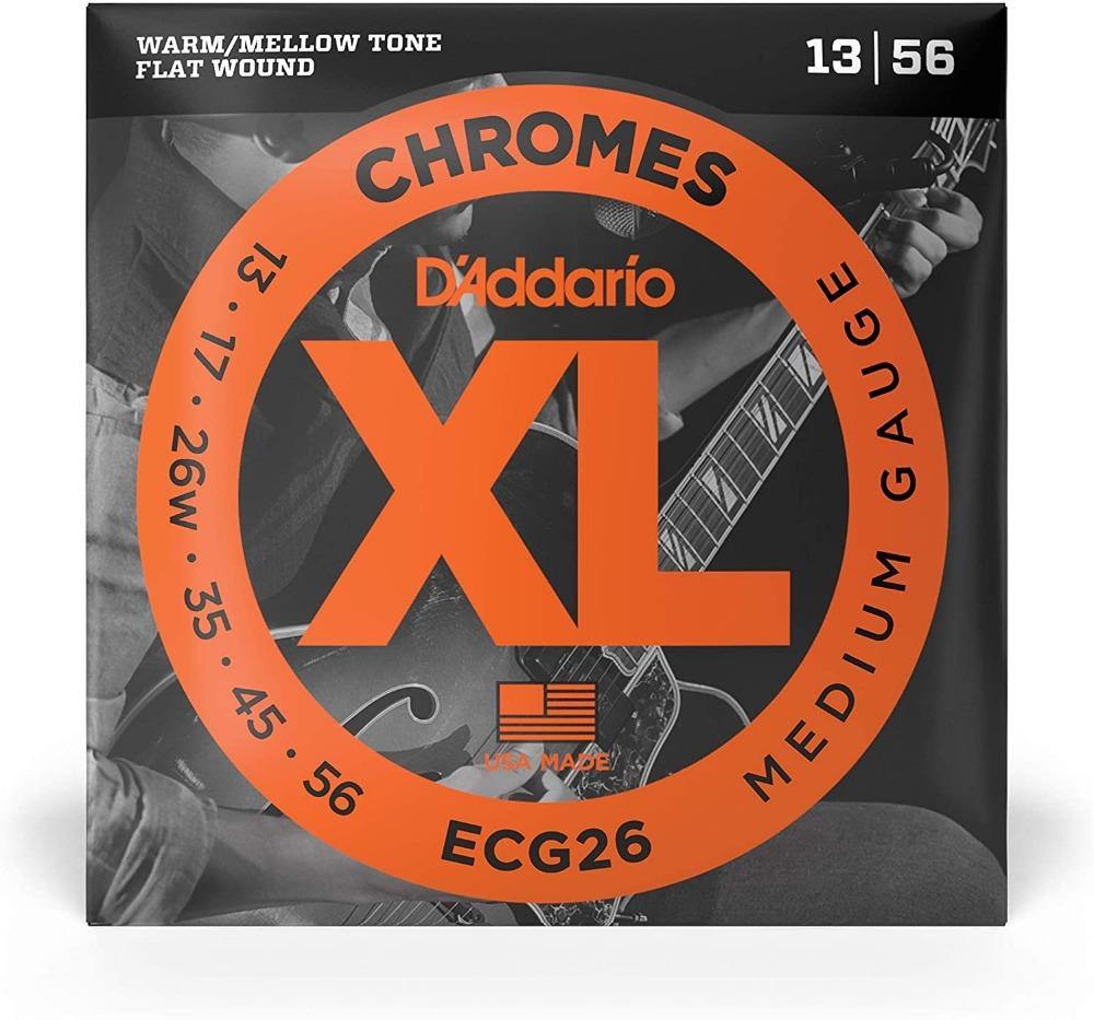 D'Addario Chromes Electric Flat Wound XL Strings - Rockit Music Canada