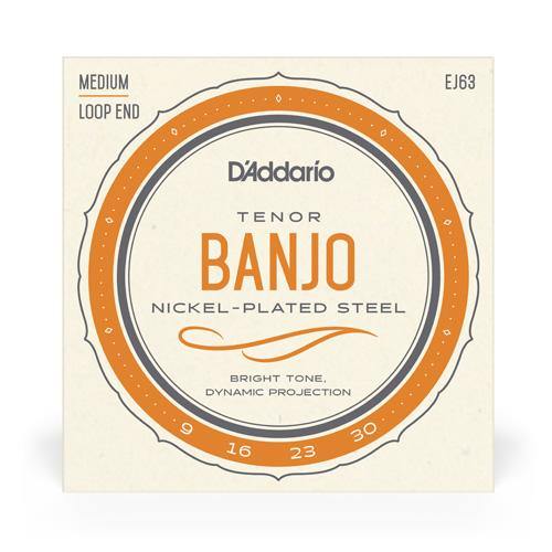 D'Addario EJ63 - Nickel Tenor Banjo Strings - Rockit Music Canada