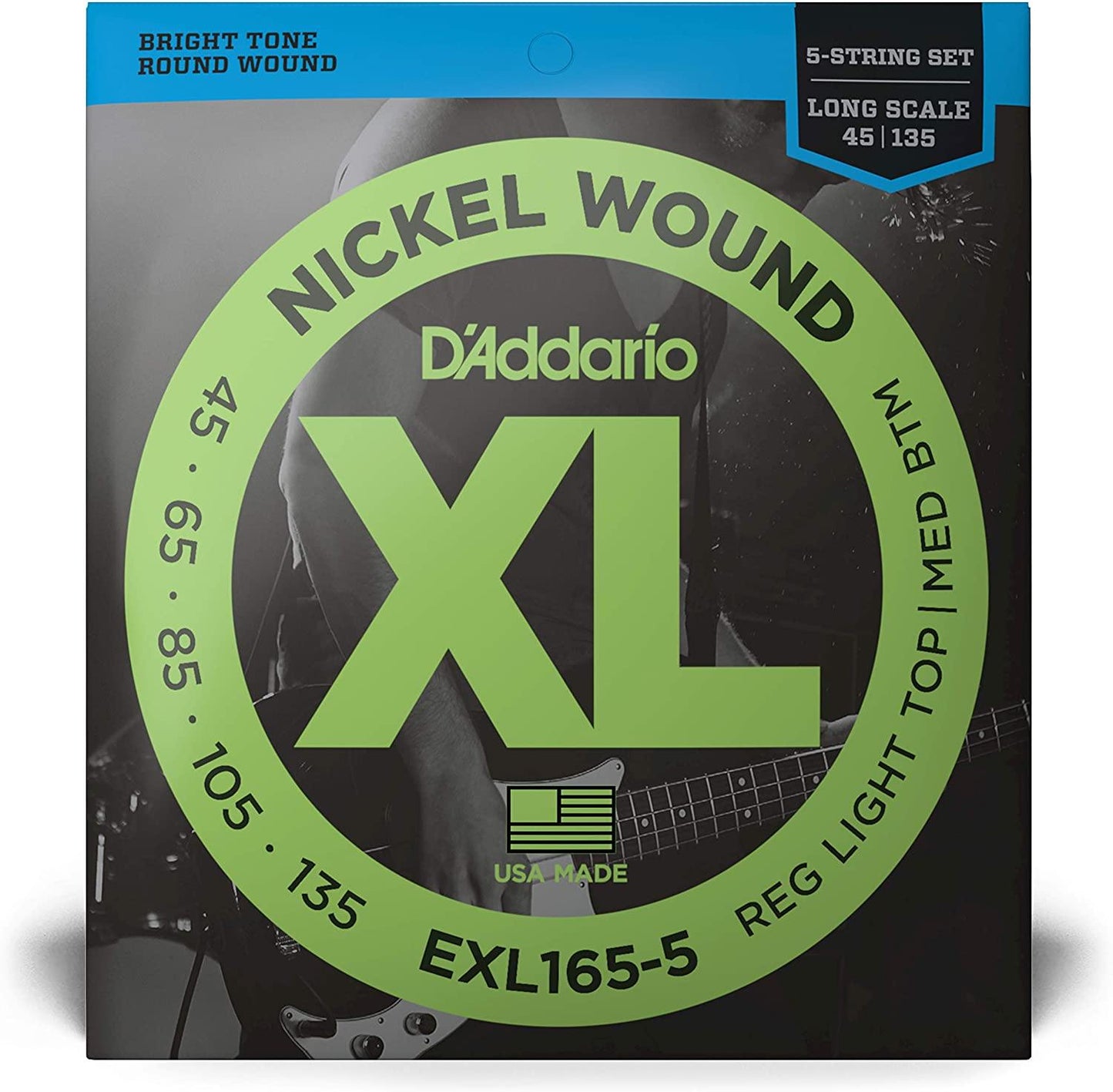D'Addario XL Nickel Wound Bass Strings LONG SCALE - Rockit Music Canada