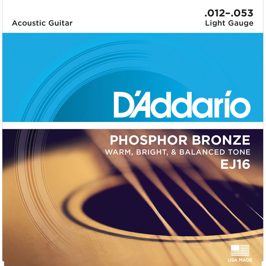 D'Addario Phosphor Bronze Acoustic Guitar Strings