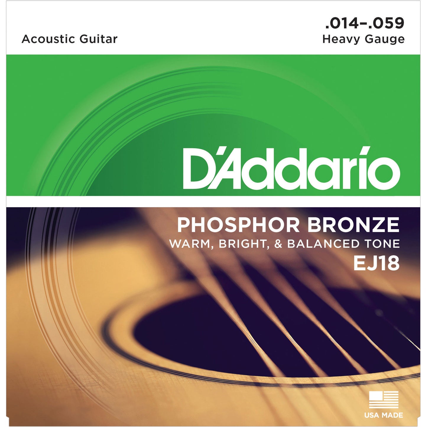 D'Addario Phosphor Bronze Acoustic Guitar Strings