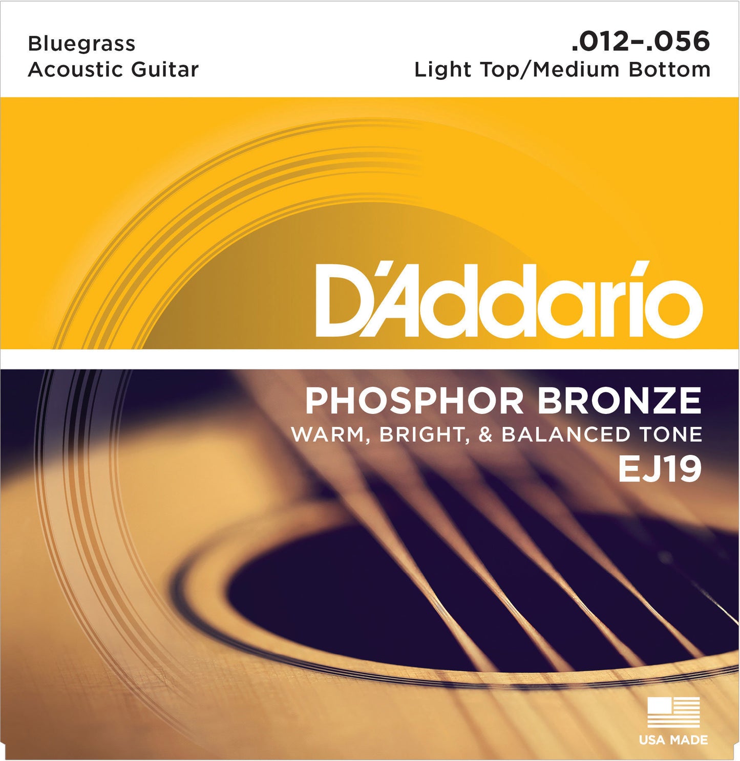 D'Addario Phosphor Bronze Acoustic Guitar Strings