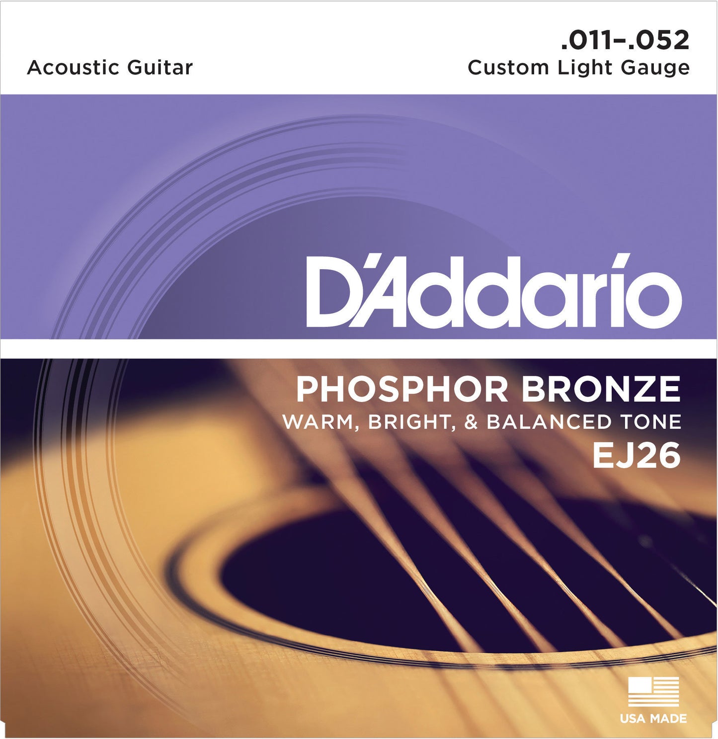 D'Addario Phosphor Bronze Acoustic Guitar Strings