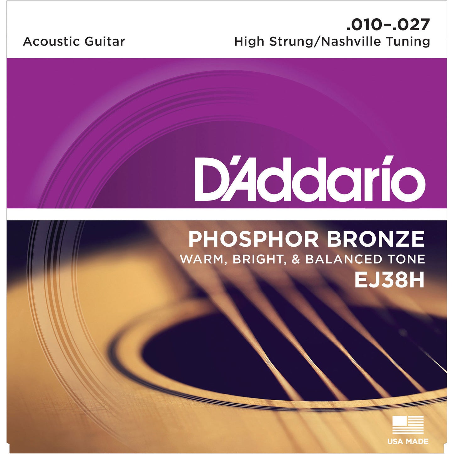 D'Addario Phosphor Bronze Acoustic Guitar Strings