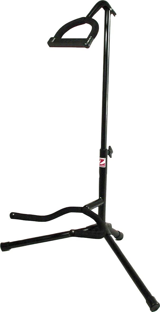 Profile Black Guitar Stand With Rubber Padded Neck Support GS450