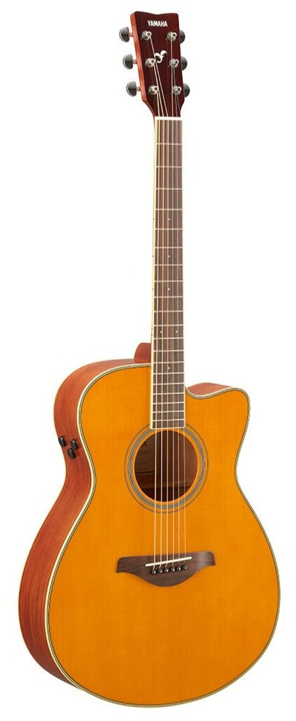 Yamaha FSCTA Concert Cutaway TransAcoustic Guitar with Chorus & Reverb FGC-TA