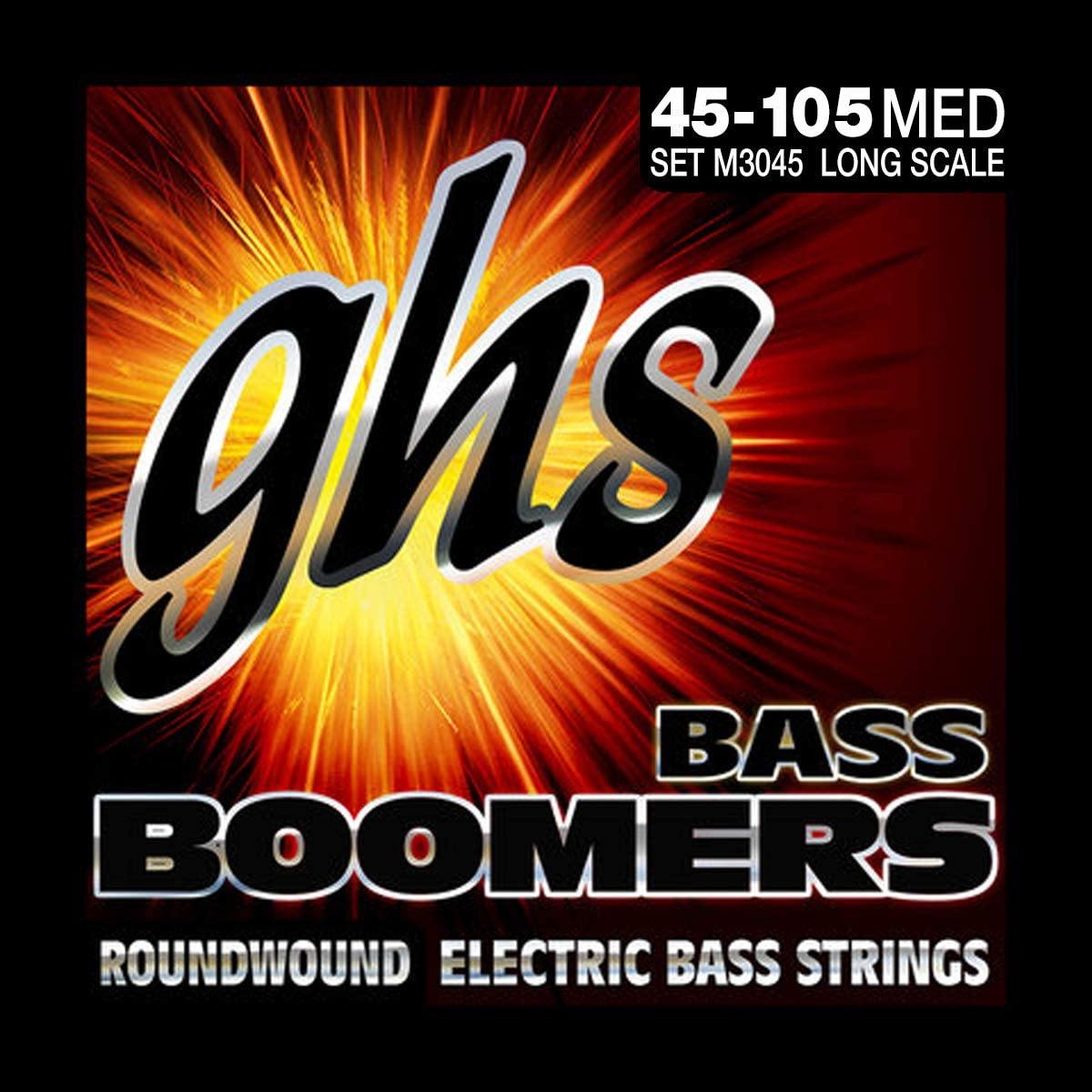 GHS Bass Boomers Round Wound Electric Bass Strings Set - Rockit Music Canada