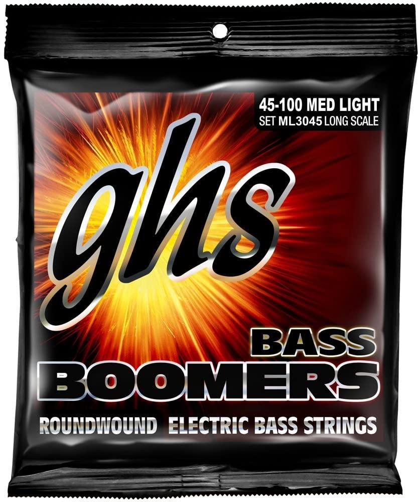 GHS Bass Boomers Round Wound Electric Bass Strings Set - Rockit Music Canada