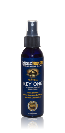 MusicNomad Key-One - All Purpose Cleaner for Keyboards, MIDI Controllers, Keys, Digital Pianos & Matte Pianos