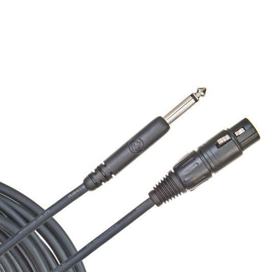 D'Addario Planet Waves Classic Series Microphone Cable 1/4" to XLR - 25 Foot