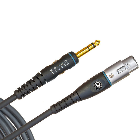 D'Addario Planet Waves Custom Series Microphone Cable - XLR Female to 1/4 - 10 Feet