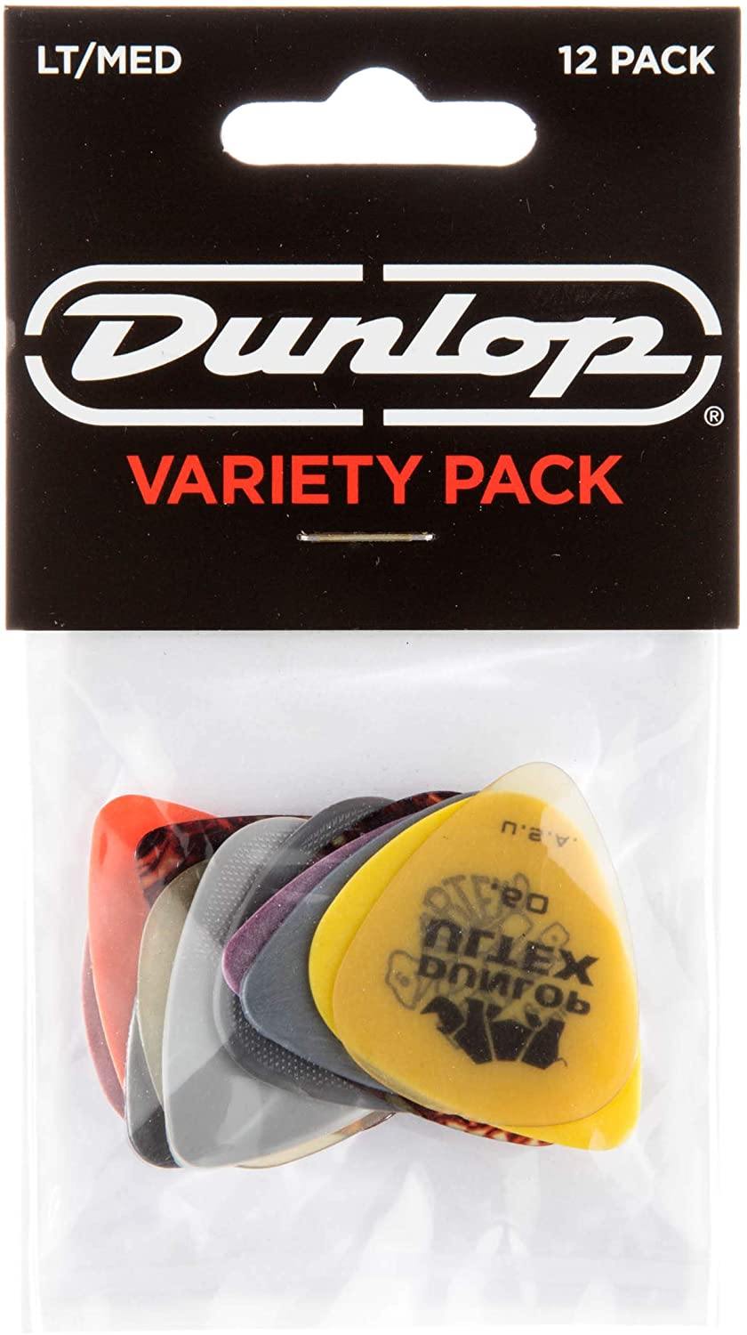 Dunlop Guitar Pick Variery Pack (12-pack) Light-Medium PVP101 - Rockit Music Canada