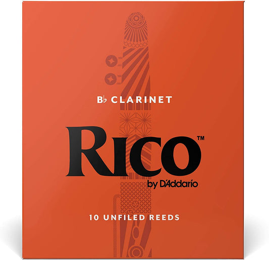 Rico 2.5 Bb Clarinet Reeds Box/10 RCA1025 - Rockit Music Canada