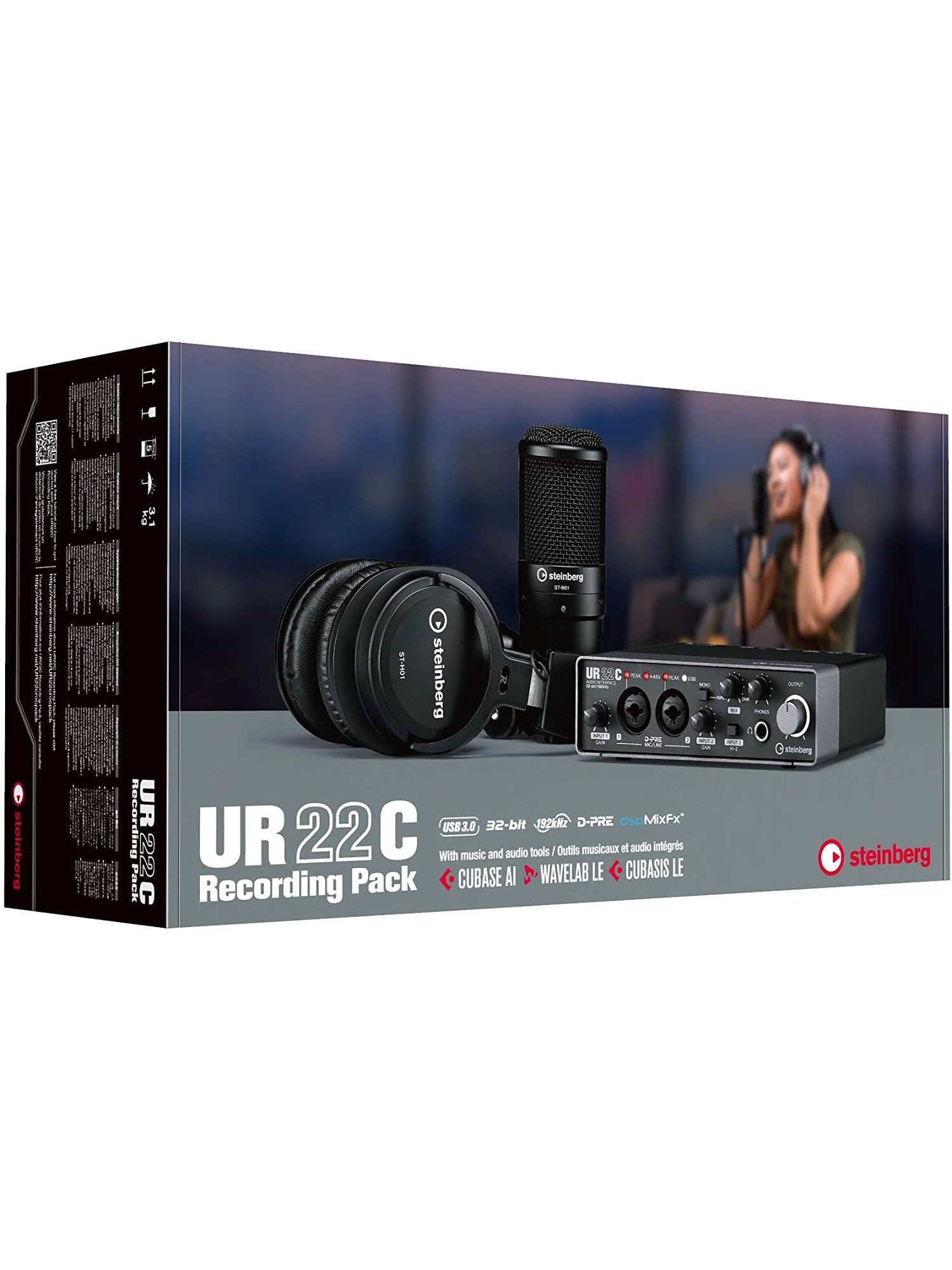 Steinberg UR22C-R-PACK RECORDING PACK USB Audio Interface