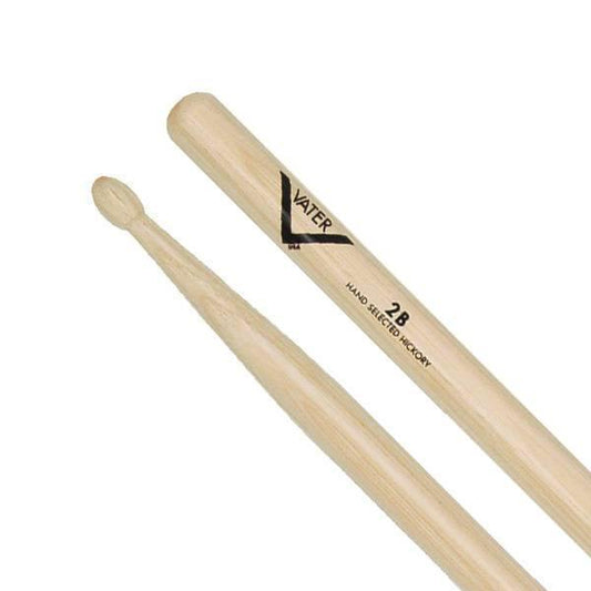 Vater Percussion Wood Tip 2B Drumsticks - Rockit Music Canada