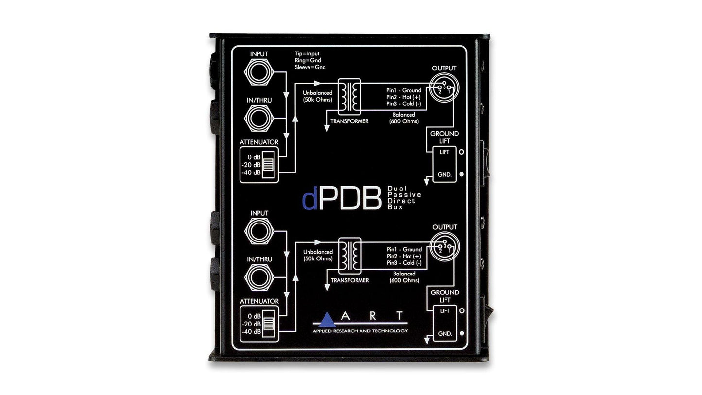 ART dPDB – Dual Passive Direct Box - Rockit Music Canada