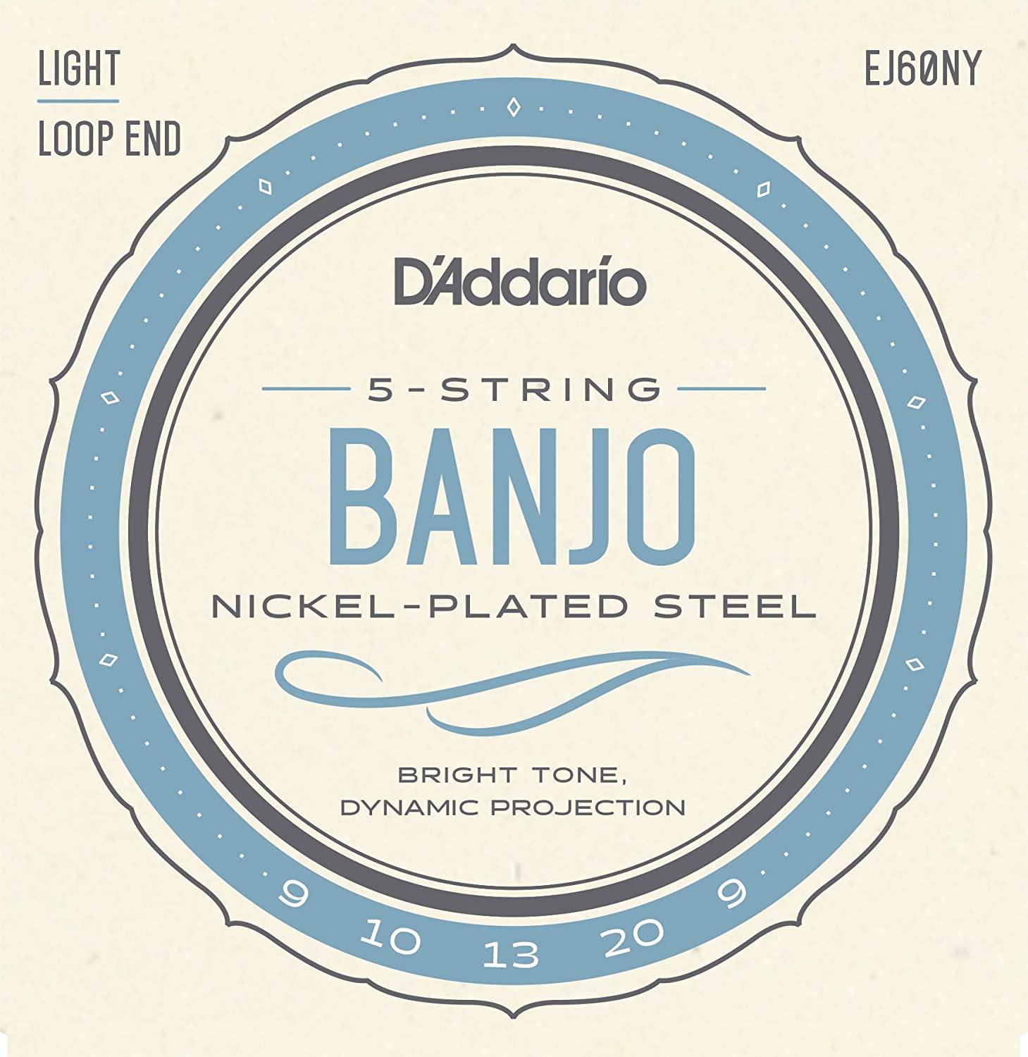 D'Addario Nickel Plated Steel Banjo Strings - Rockit Music Canada