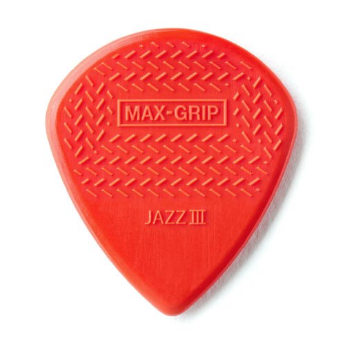 Dunlop Max-grip Jazz III Nylon Guitar Pick (3 Pack)