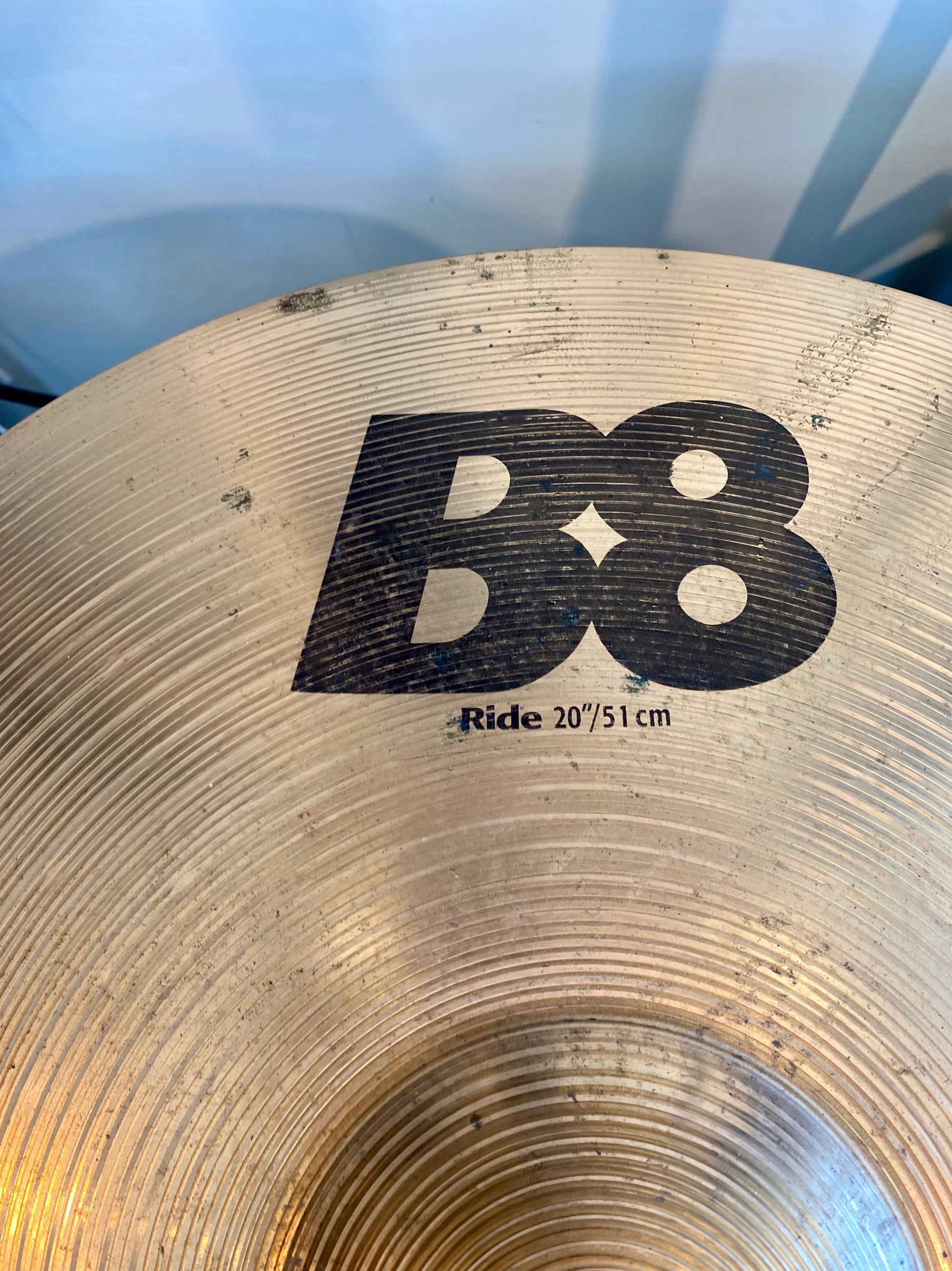 Used Sabian B8 20 Inch Ride Cymbal
