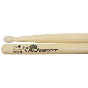 Los Cabos 5A Hickory Nylon Tip Drumsticks LCD5AHN Made In Canada - Pair