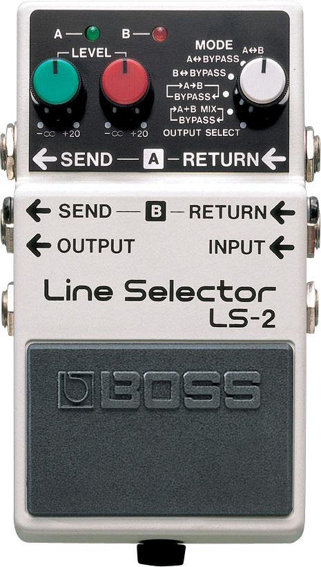Boss LS-2 Line Selector Pedal - Rockit Music Canada