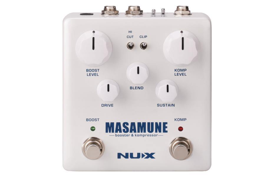 NuX Masamune Boost & Compressor Pedal - Rockit Music Canada