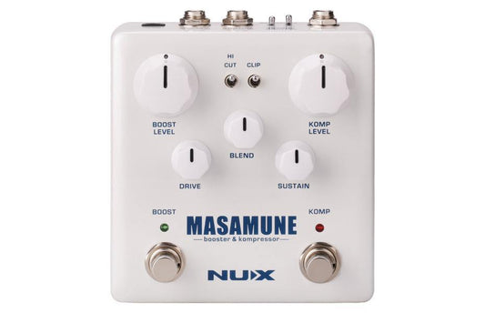 NuX Masamune Boost & Compressor Pedal - Rockit Music Canada