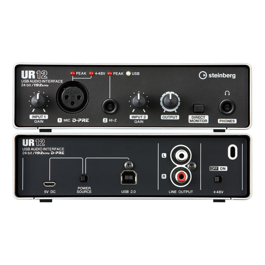Steinberg UR12 USB Audio Interface - Used